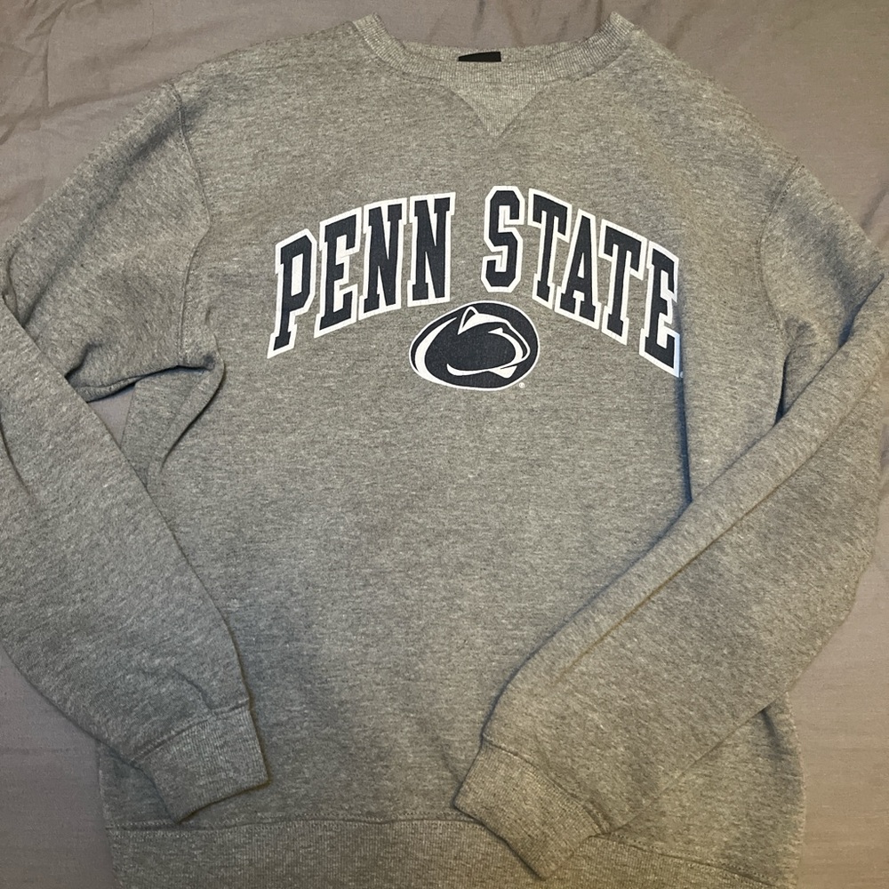 Top of the World Penn State Gray Crewneck Sweater